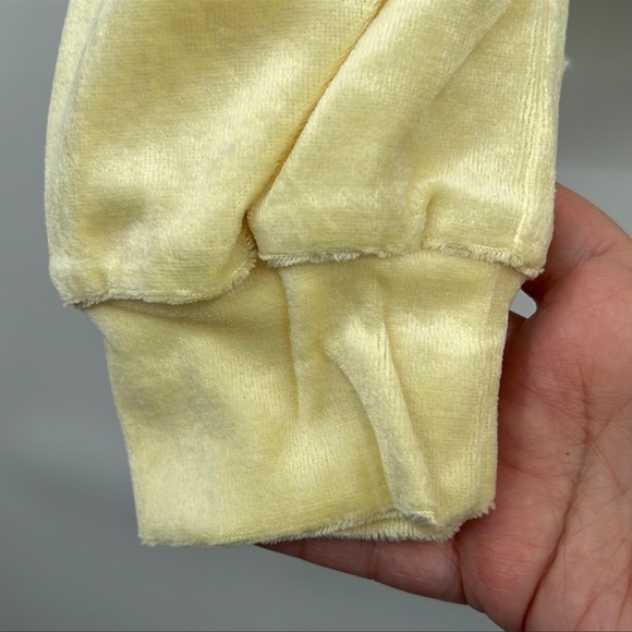 🆕LAST ONE Generation Love Bomber Jacket Blair Yellow Velour Lined W/Pockets - Picture 4 of 8